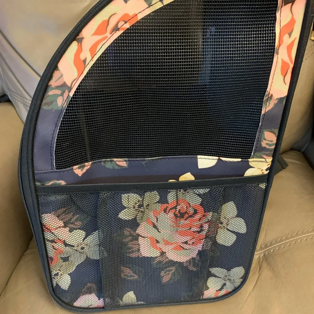 COPY - New!! SUPPETS Small Dog/Cat Travel Backpack Airline Approved Durable Ani…
